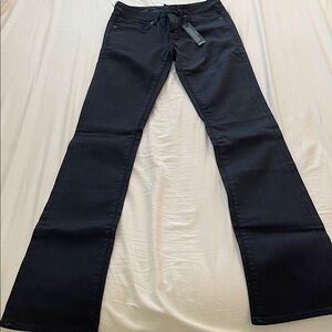 NWT BUFFALO David Bitton Dark Blue City Stretch Straight Leg Jeans Size 25